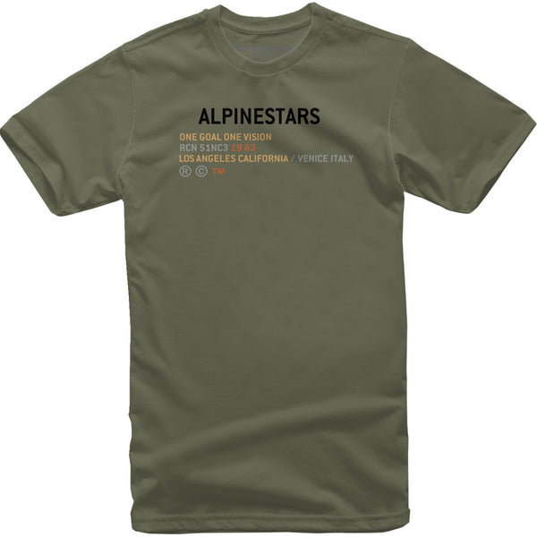 ALPINESTARS Quest T-Shirt - Military - Medium 1212-72002690-M