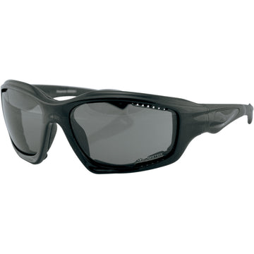 BOBSTER Desperado Sunglasses - Gloss Black - Smoke Lens EDES001