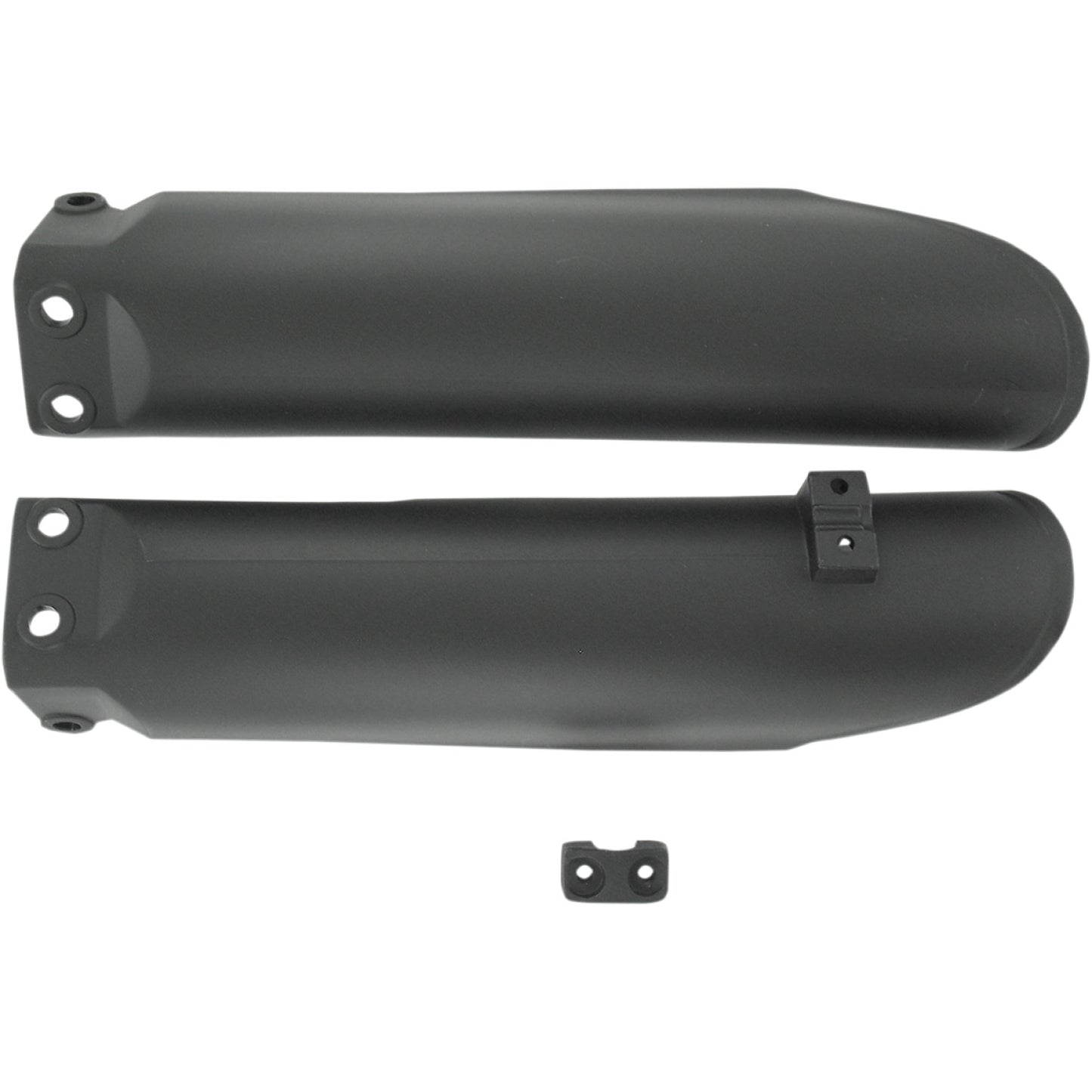 Acerbis Lower Fork Covers for Inverted Forks - Black 2253090001