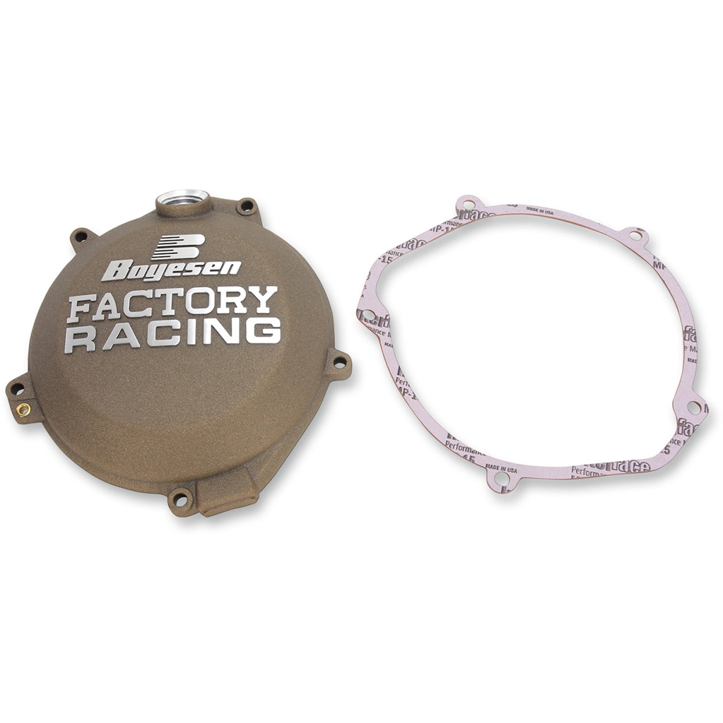 BOYESEN Clutch Cover - Magnesium - Gas Gas/Husqvarna/KTM CC-44CM