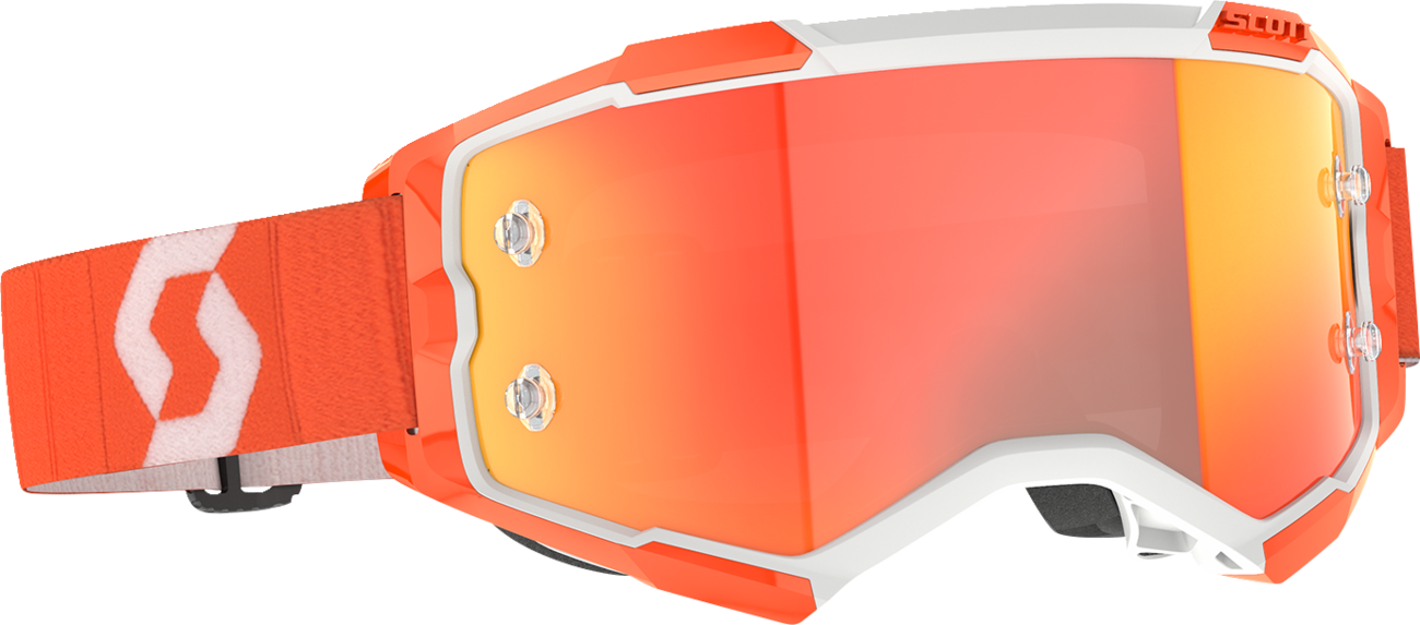 Scott Fury Goggle - Orange - Orange Chrome Works Lens 272828-0036280