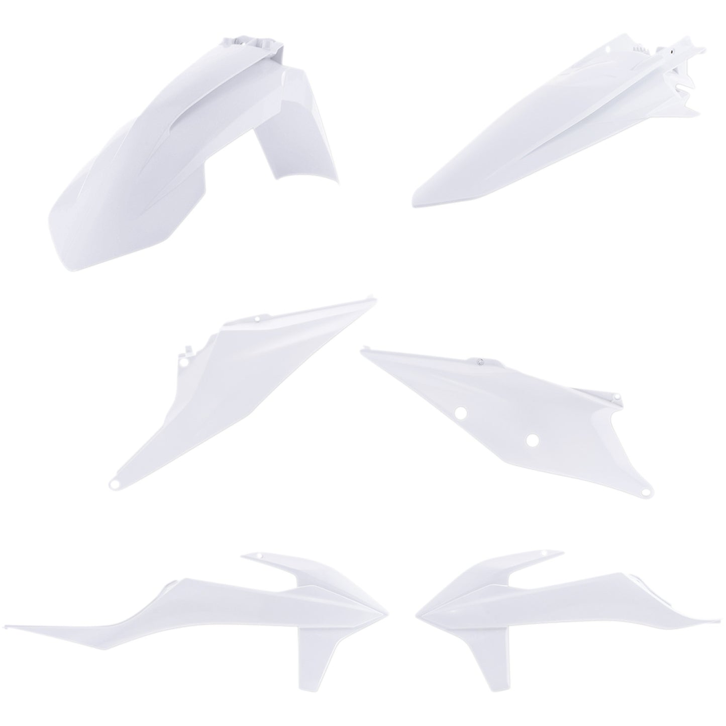Acerbis Standard Replacement Body Kit - White 2791566811