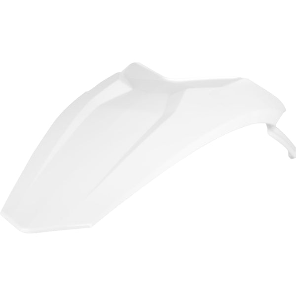 POLISPORT Fender - Rear - White - SX 85 8579400002 by Polisport