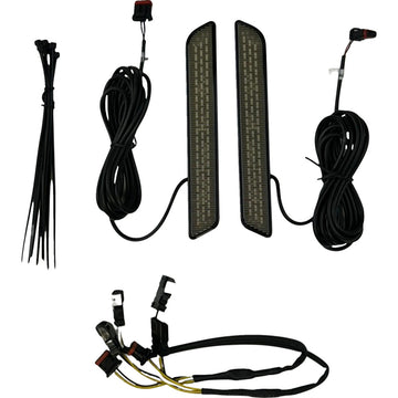 Custom Dynamics LED Fork Reflector - Smoke CD-FORK-LRST-SB