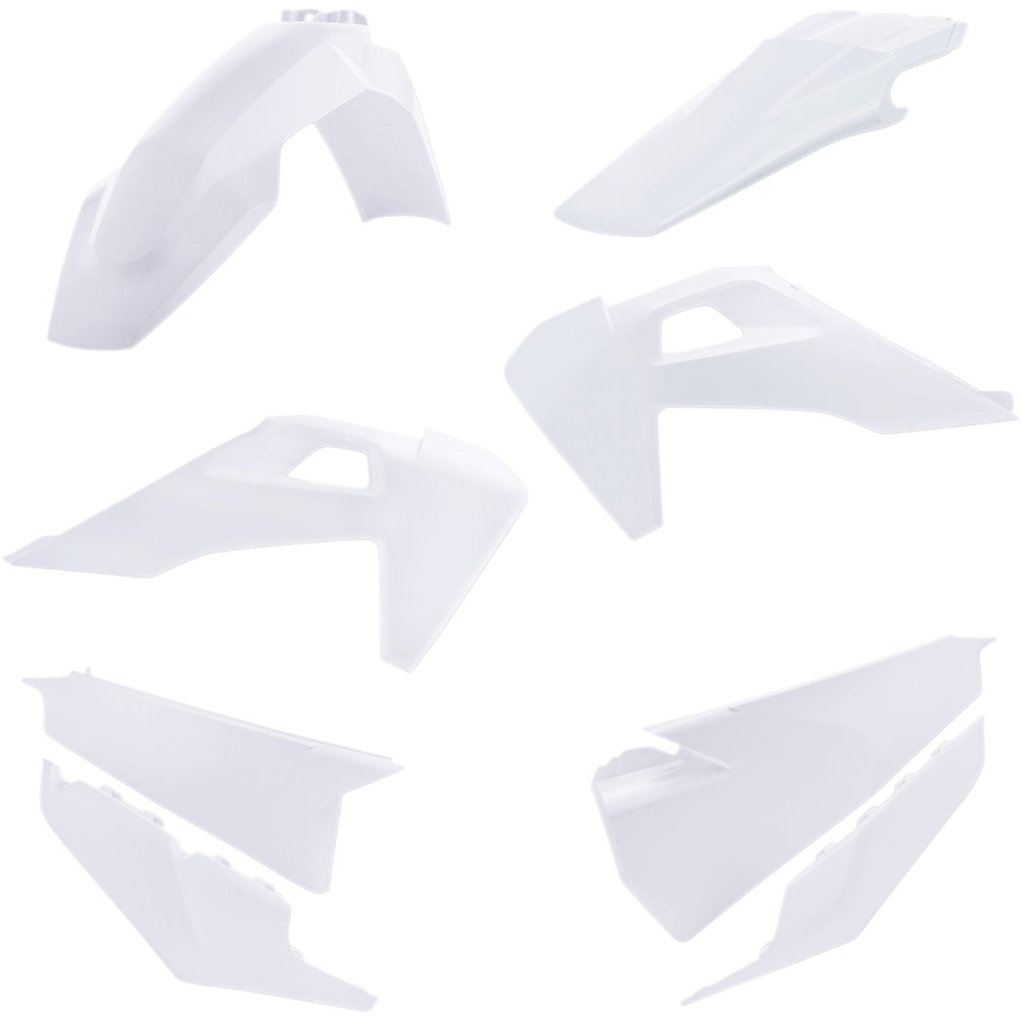 Acerbis Standard Replacement Body Kit - White 2791556811