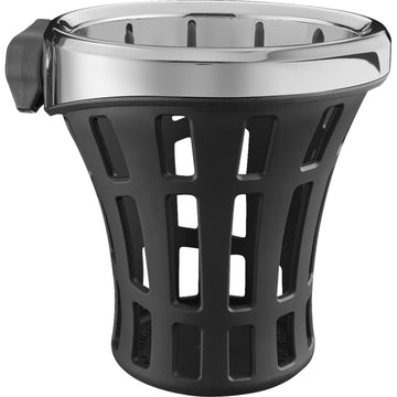 CIRO Drink Holder - Gen 2 - Big Ass? - Chrome - Passenger - Chrome Mount 55822