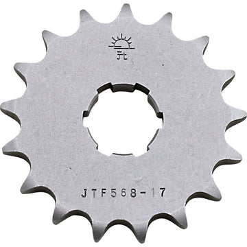 JT SPROCKETS Counter Shaft Sprocket - 17-Tooth JTF568.17 by JT Countershaft Sprockets Steel