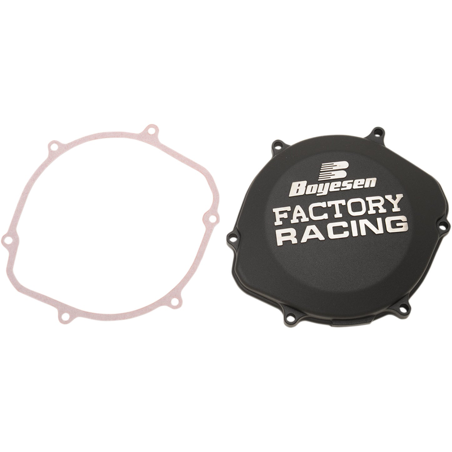 BOYESEN Clutch Cover - Black - Honda CC-02AB