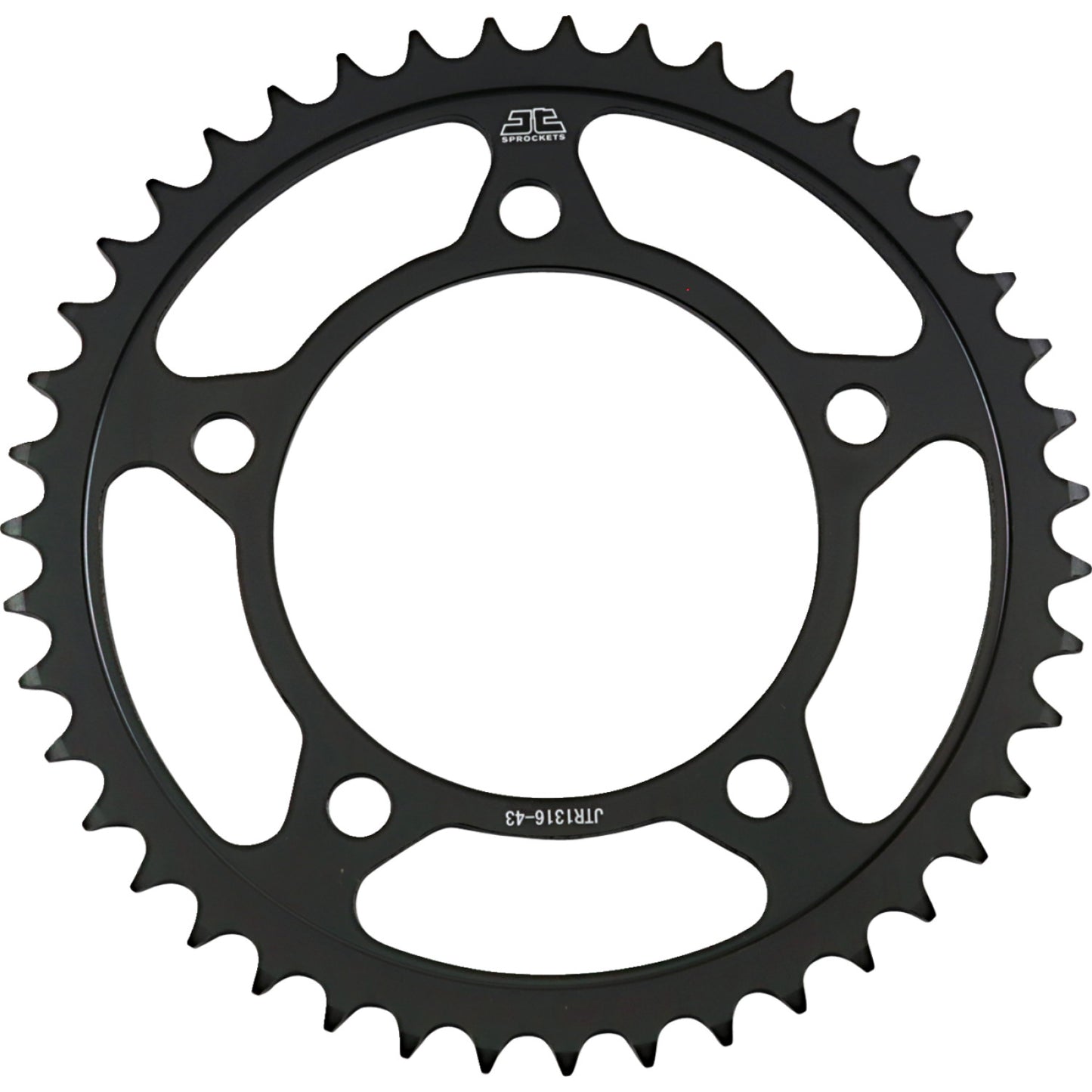 JT SPROCKETS Rear Sprocket - 43-Tooth - Honda JTR1316.43 by JT Rear Sprockets Steel Type