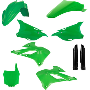 Acerbis Full Replacement Body Kit - OEM '22 Green/Black 2936137428