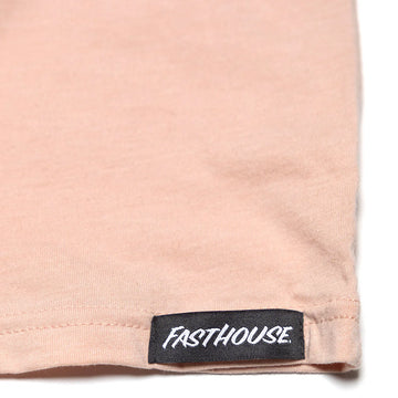 Fasthouse Girls Flourish Tee - Heather Peach - YX-Large