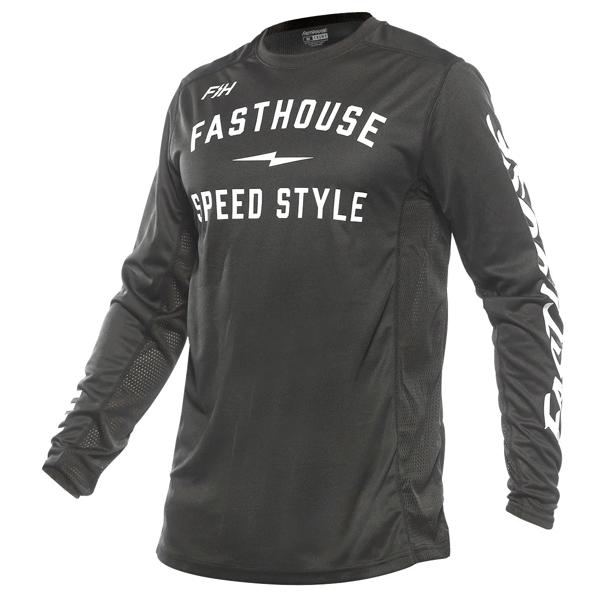 Fasthouse Grindhouse Grit Jersey Black - XXX-Large