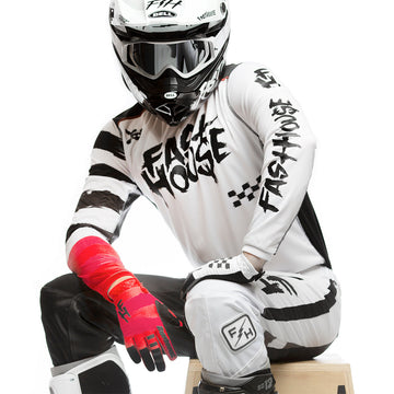 Fasthouse Jester Jersey White SM