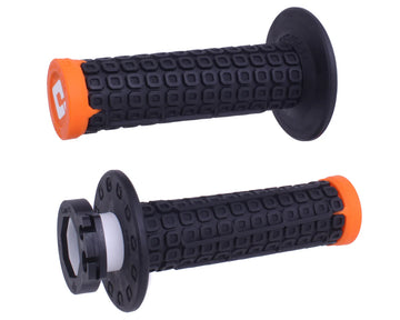 ODI Nomad Lock-On Grips W / D3O Black / Orange