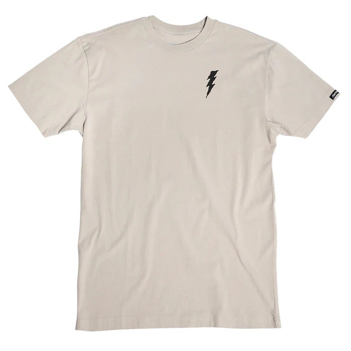 Fasthouse Hail Mary Tee Light Gray Large