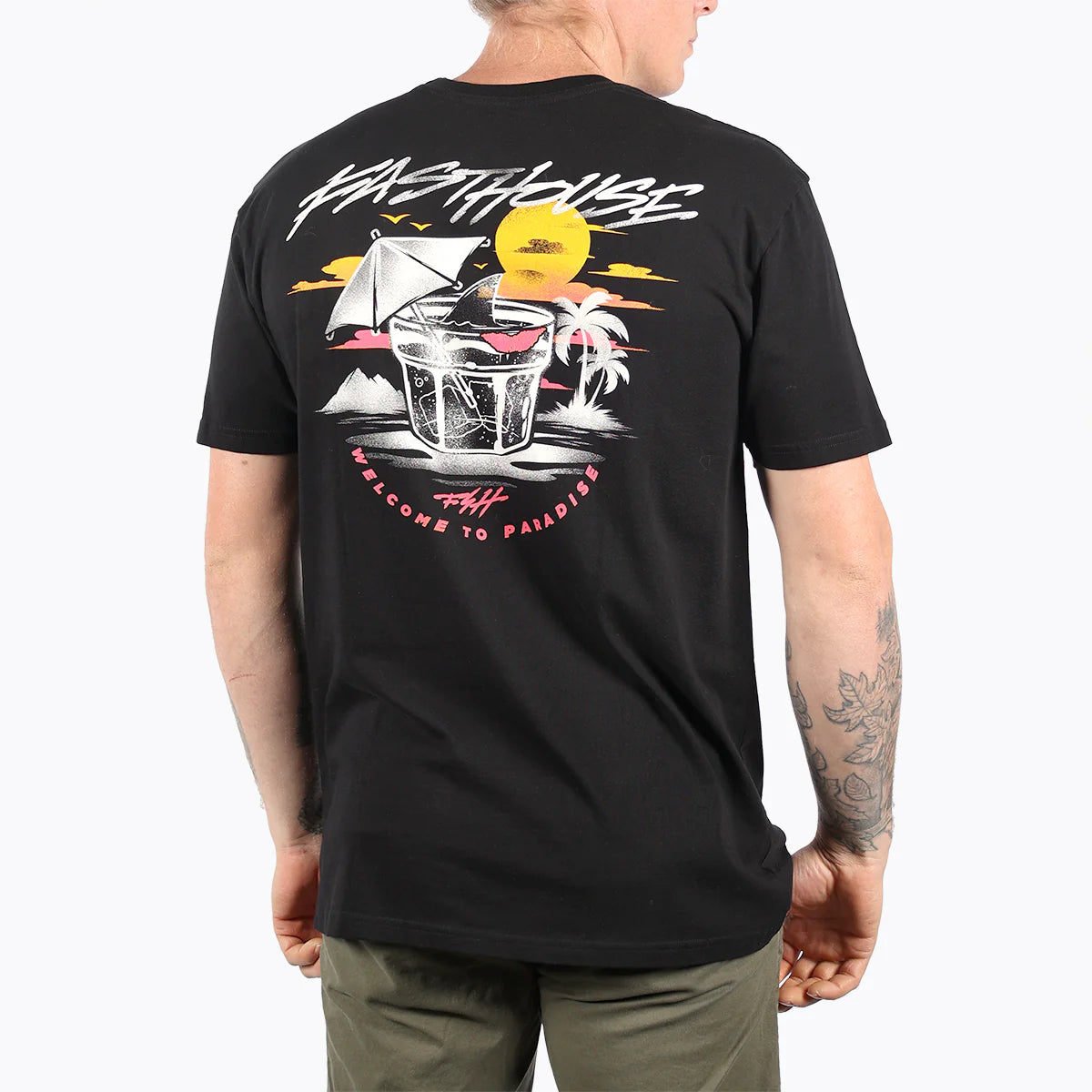 Fasthouse Hideout Tee Black X-Large
