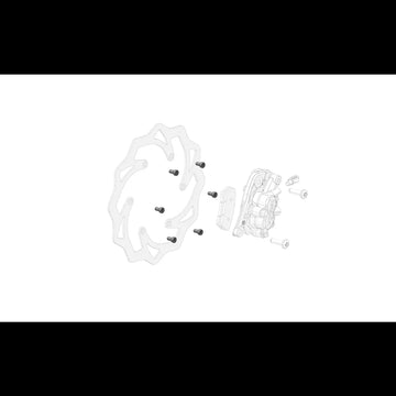 Front Brake Disc Screws M6x12