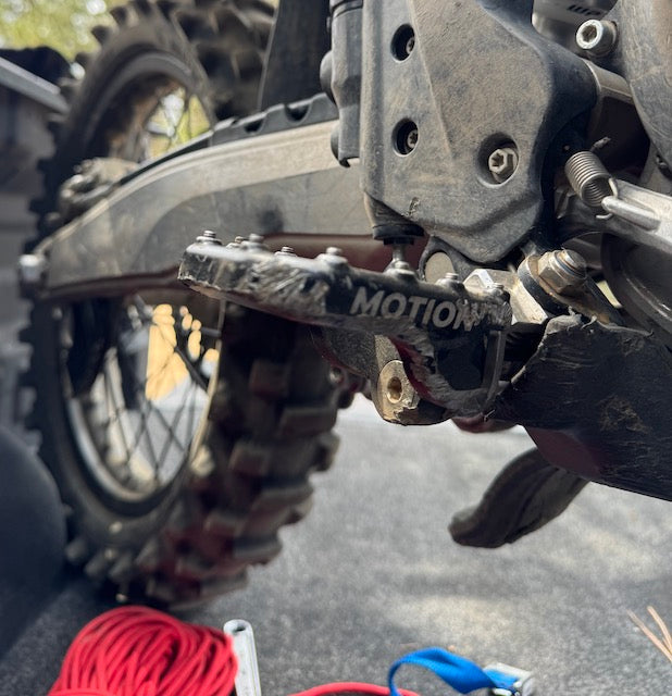 Hardware Upgraded Footpeg Mounting Pin (Cotter Pin Free Mounting)