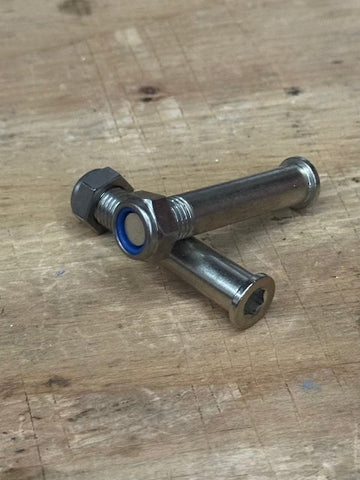 Hardware Upgraded Footpeg Mounting Pin (Cotter Pin Free Mounting)