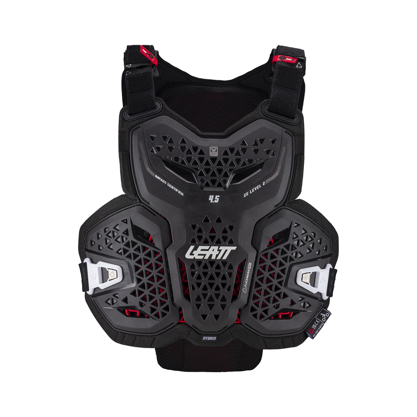 Leatt Chest Protector 4.5 Hybrid Large / X-Large 172-184Cm Black