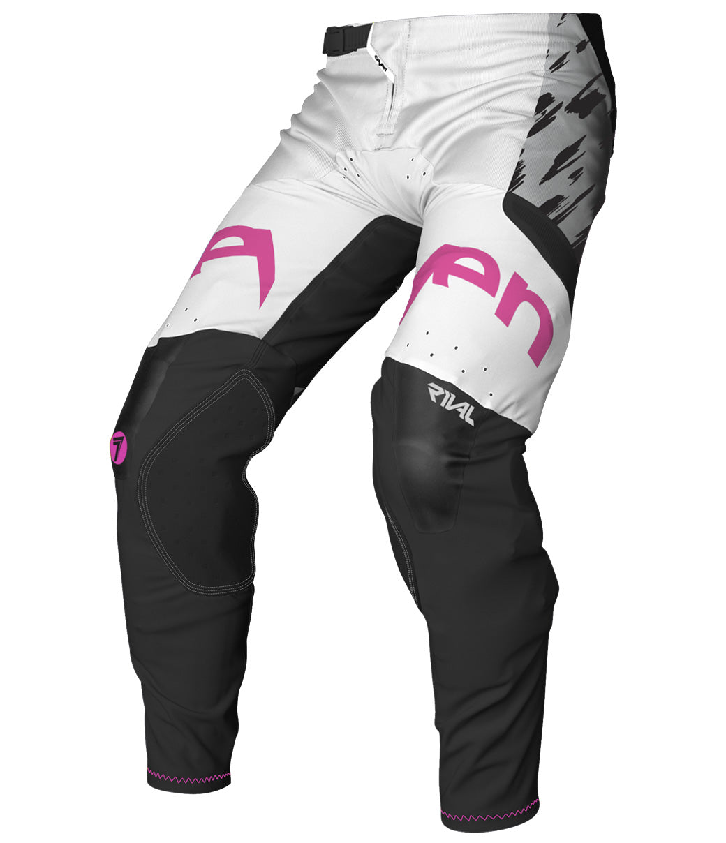 Seven YOUTH RIVAL CLASH PANT WHITE/GRAY Y28