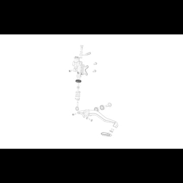 Rear Brake Spring Top Housing