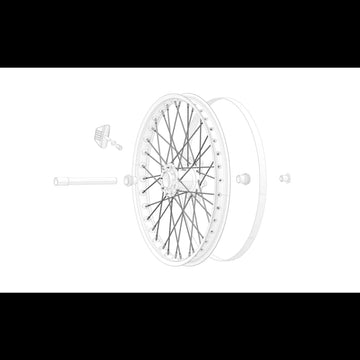 Front Wheel Spokes For 21