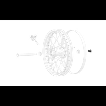 Rear Wheel Shaft Screw