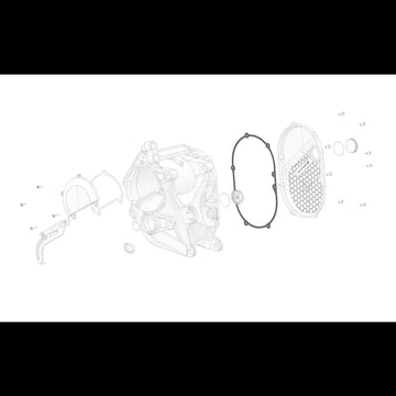 Right Motor Cover Gasket