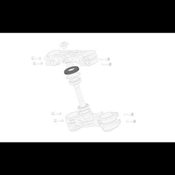 Top Steering Head Bearing Cover