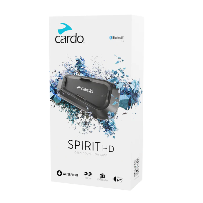 Cardo Spirit Hd Bluetooth Headset Single
