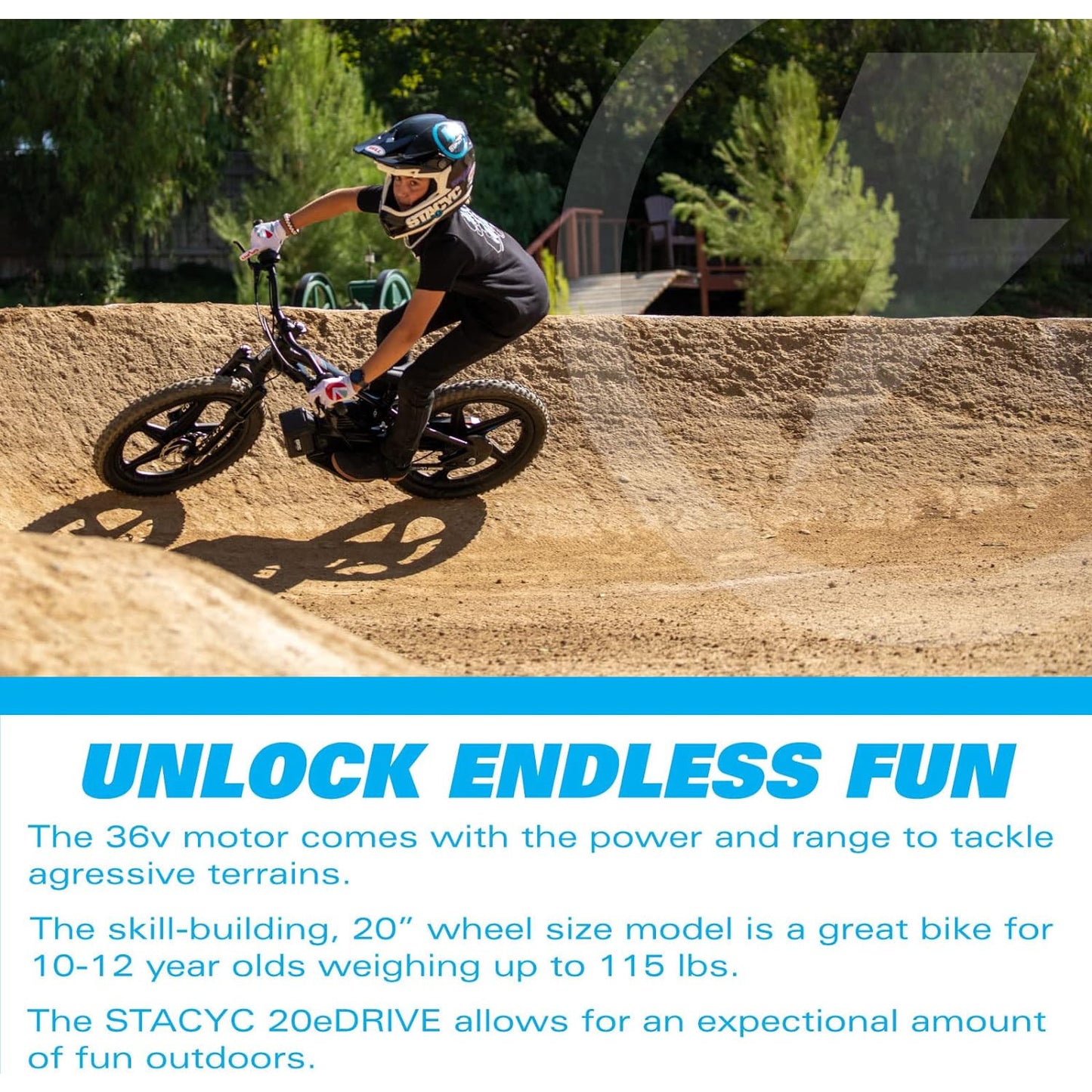 STACYC BRUSHLESS - 20EDRIVE
