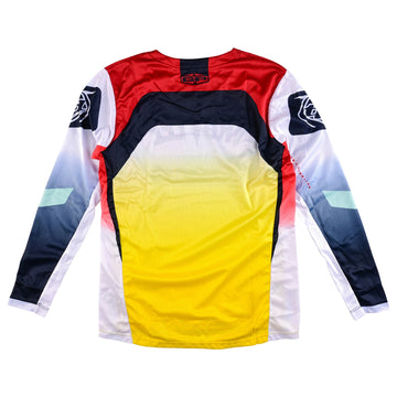 Troy Lee Designs Youth GP Jersey ARC Acid Yellow/Red - Y XLarge