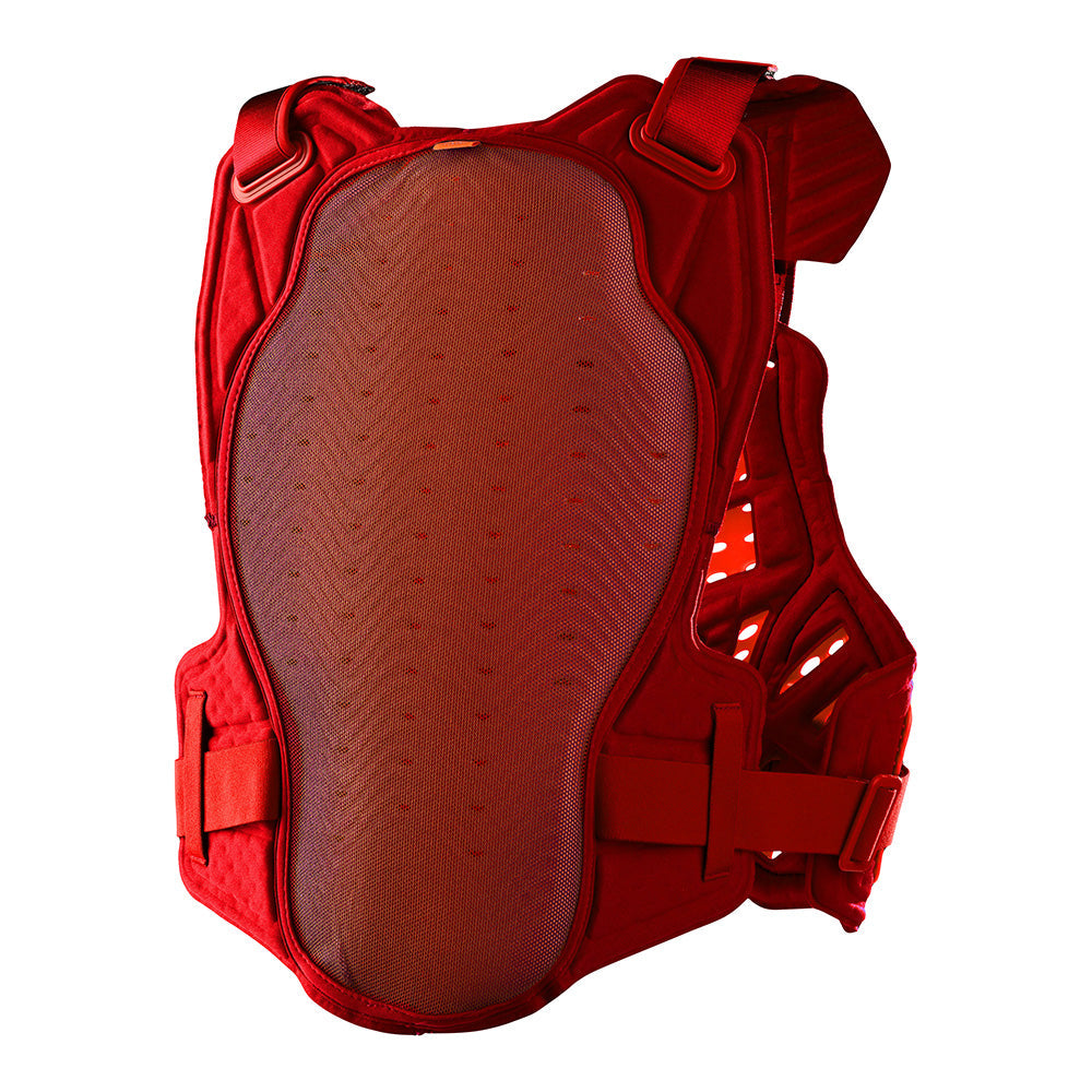 Troy Lee Designs Rockfight CE Chest Protector Red - Medium/Large