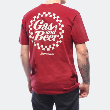 Fasthouse Tavern Tee Cardinal Medium