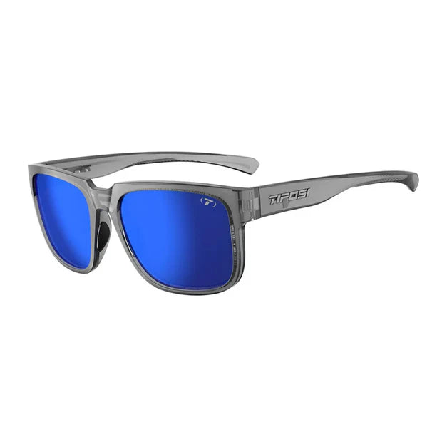 Tifosi Optics Shumo Crystal Smoke Colbalt Blue Mirror Sunglasses