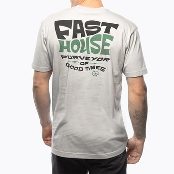 Fasthouse Utopia Tee Light Gray 2X-Large