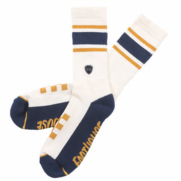 Fasthouse Venice Sock Off-White/Midnight Navy