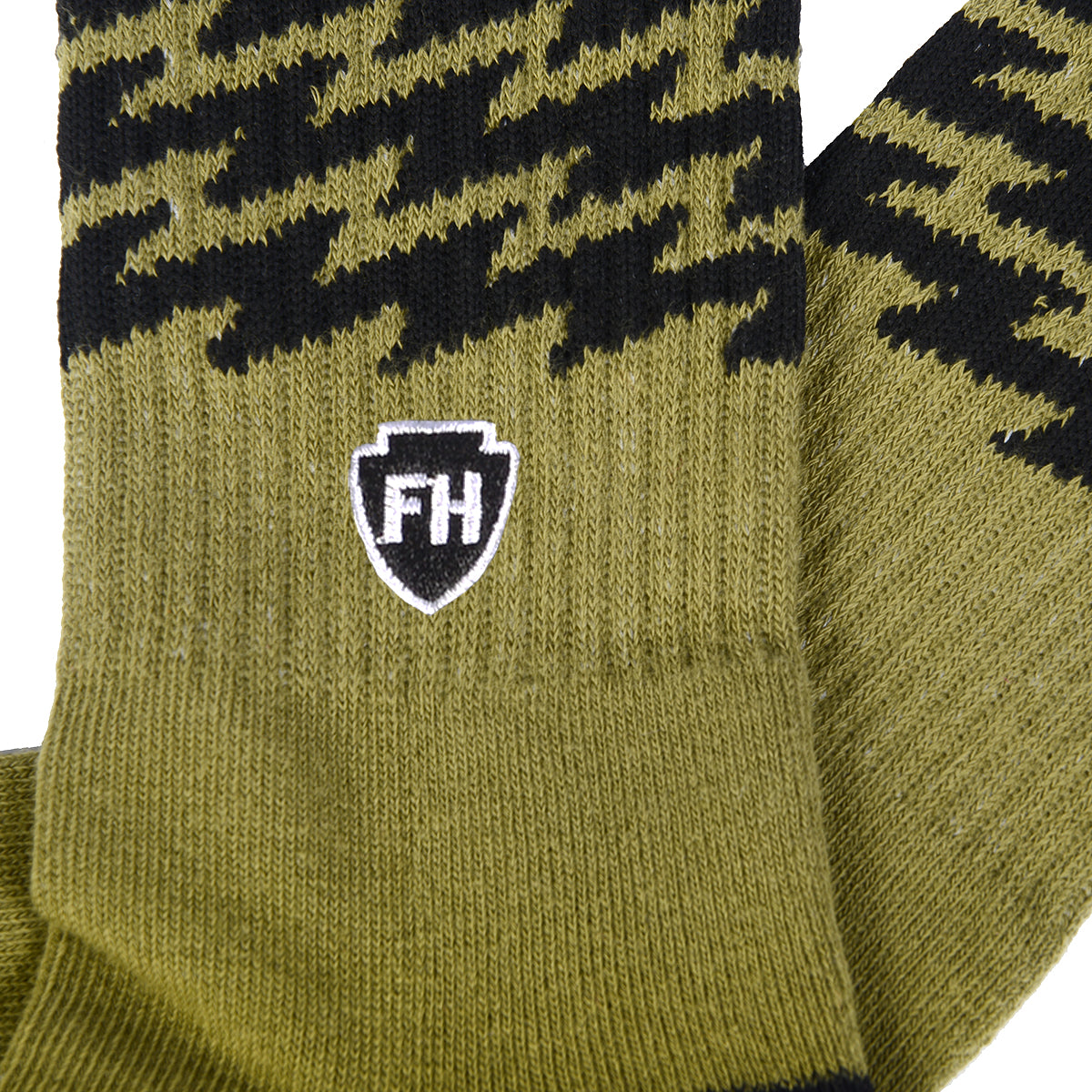 Voltage Sock - Heather Olive
