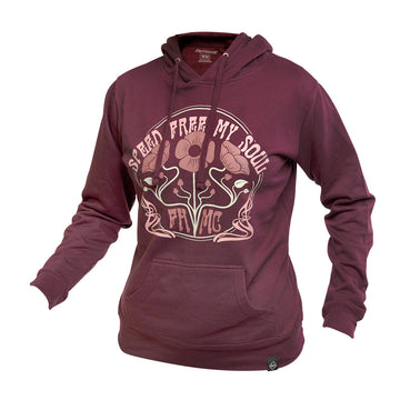 FastHouse Womens Trinity Hooded Pullover Blackberry - W Medium