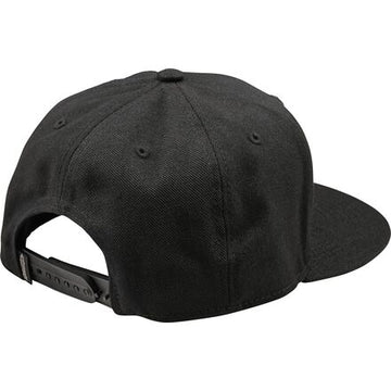 Troy Lee Flat Bill Snapback Peace Vintage Black Osfa