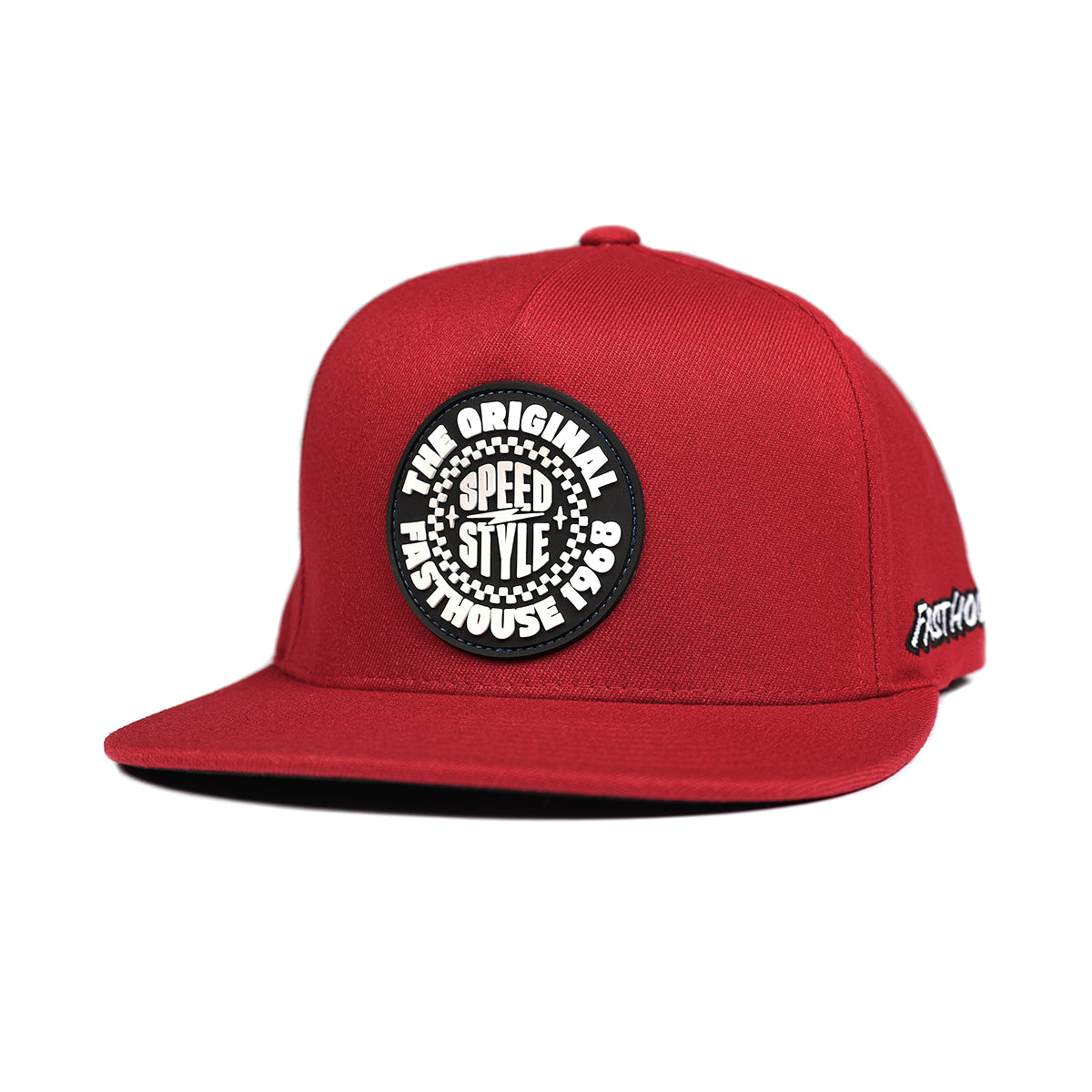 Fasthouse Origin Youth Hat Red