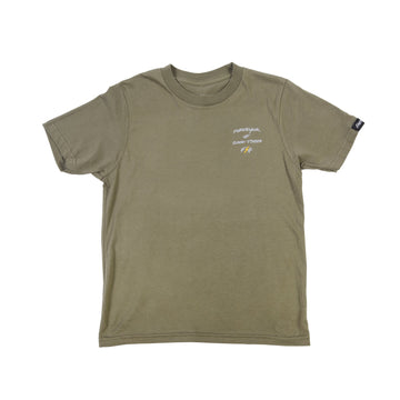 Fasthouse Youth Venom Tee Light Olive - Y Medium