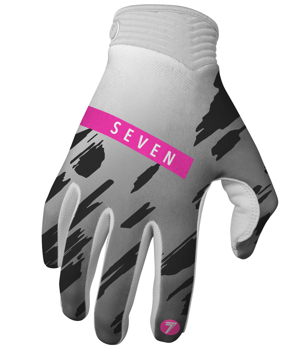 Seven ZERO CLASH GLOVE WHITE/PINK XL