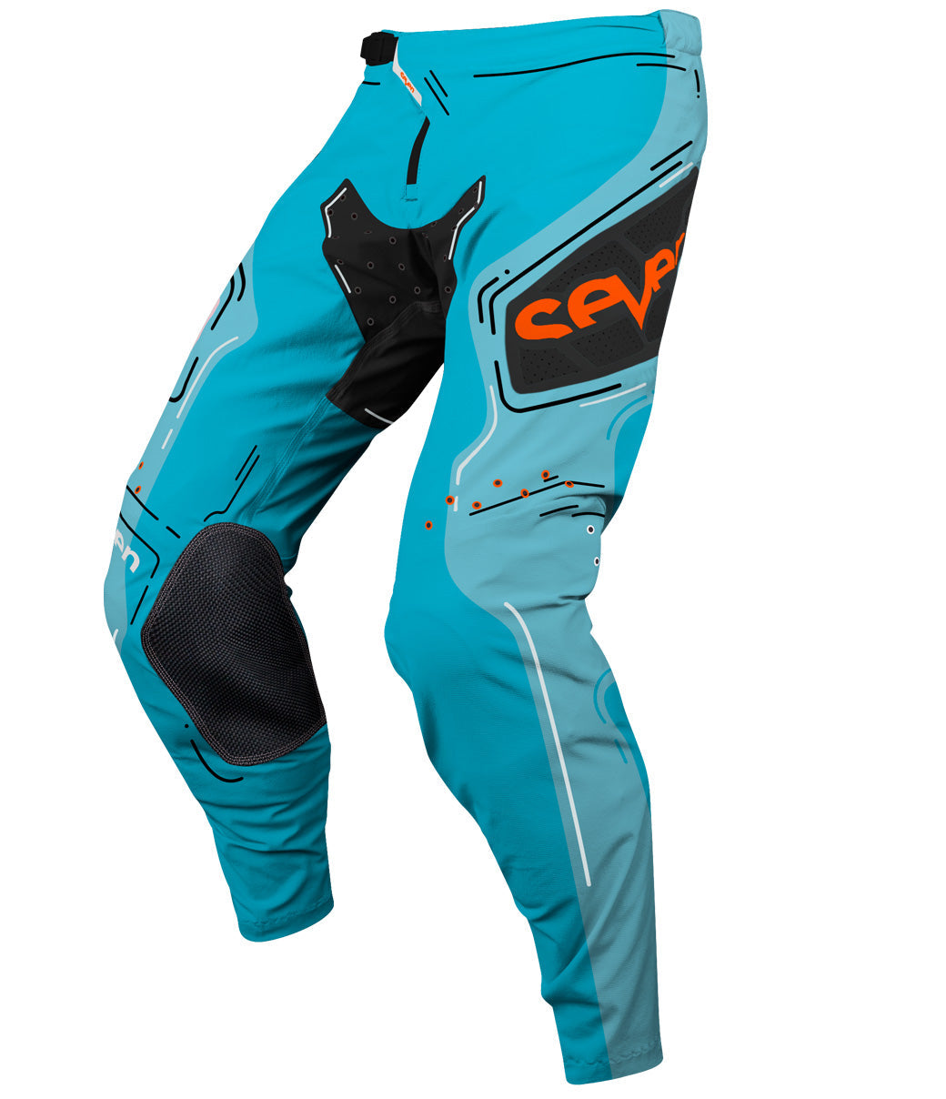 Seven ZERO HIJACK PANT CYAN 38