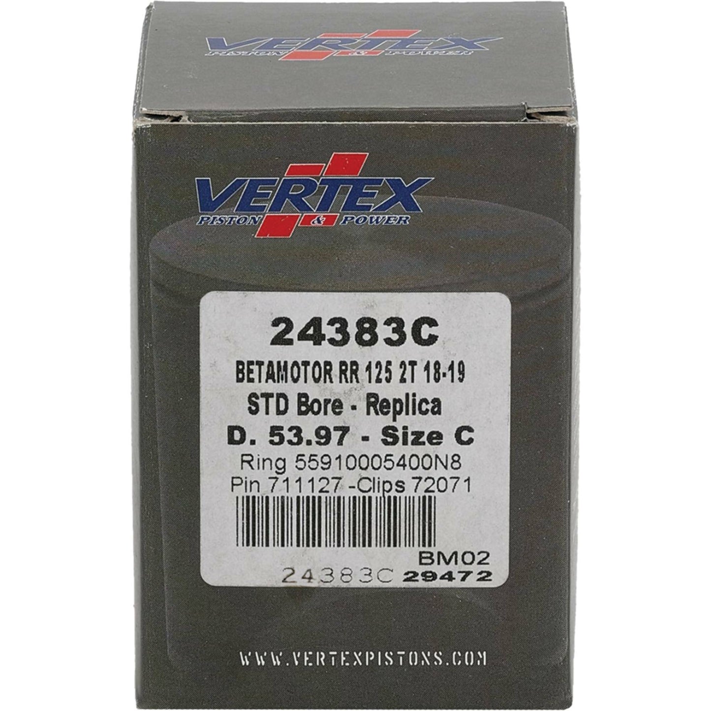 Piston Kit Cast 53.97/Std Beta