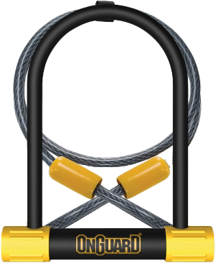Bulldog 8012 U Lock W/Cable 4 Ft
