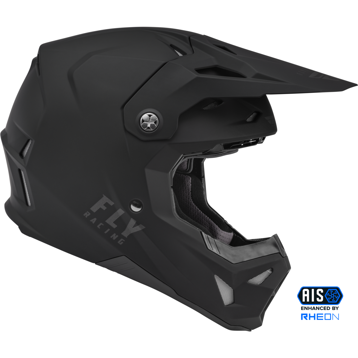 Fly Racing Formula CP Solid Helmet Matte Black - Medium