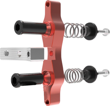 Tamer Double Button X Wing Red