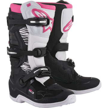 Alpinestars Tech 3 Stella Black/White/Pink Boot - Size 9 | Boots & Accessories
